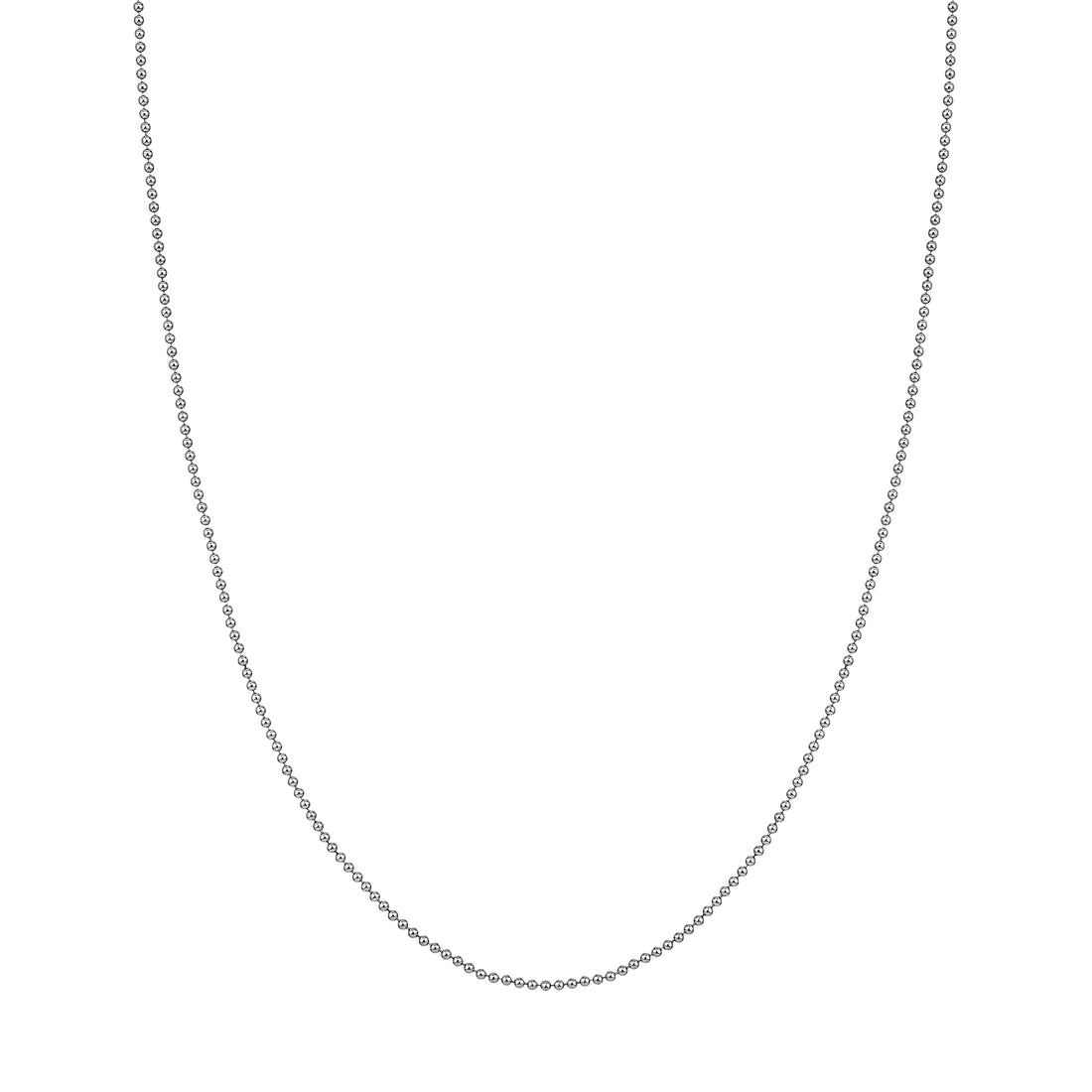 1.5mm Bead Chain with Lobster Lock