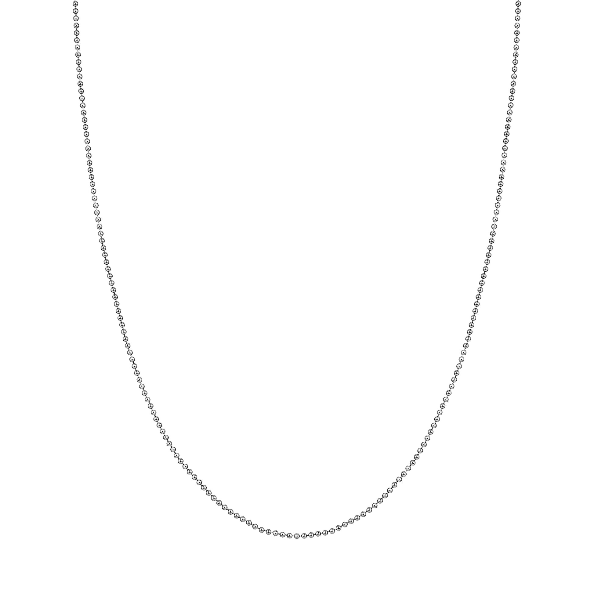 1.5mm Bead Chain with Lobster Lock