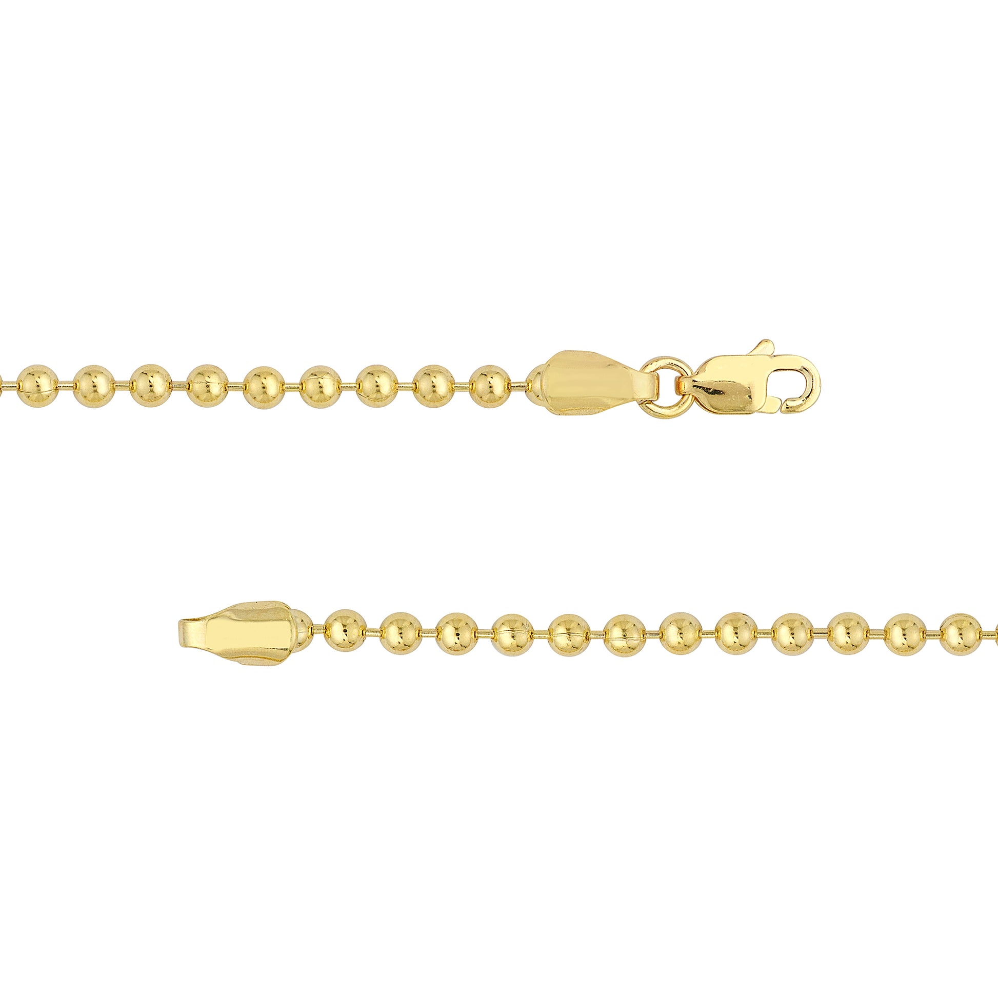 2.5mm Bead Chain with Lobster Lock