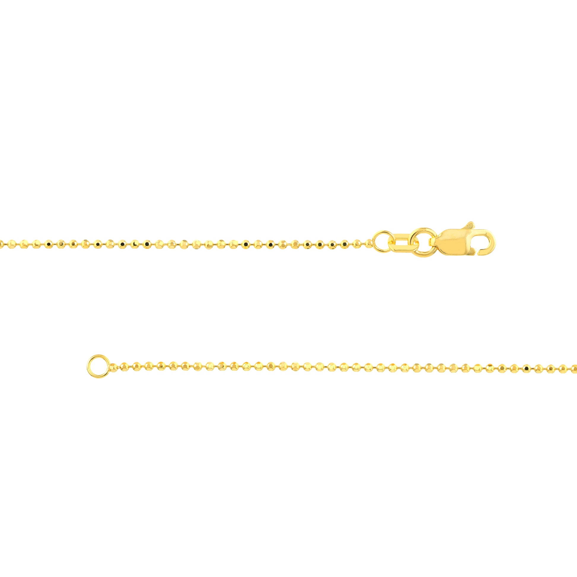 1.20mm D/C Bead Chain with Lobster Lock