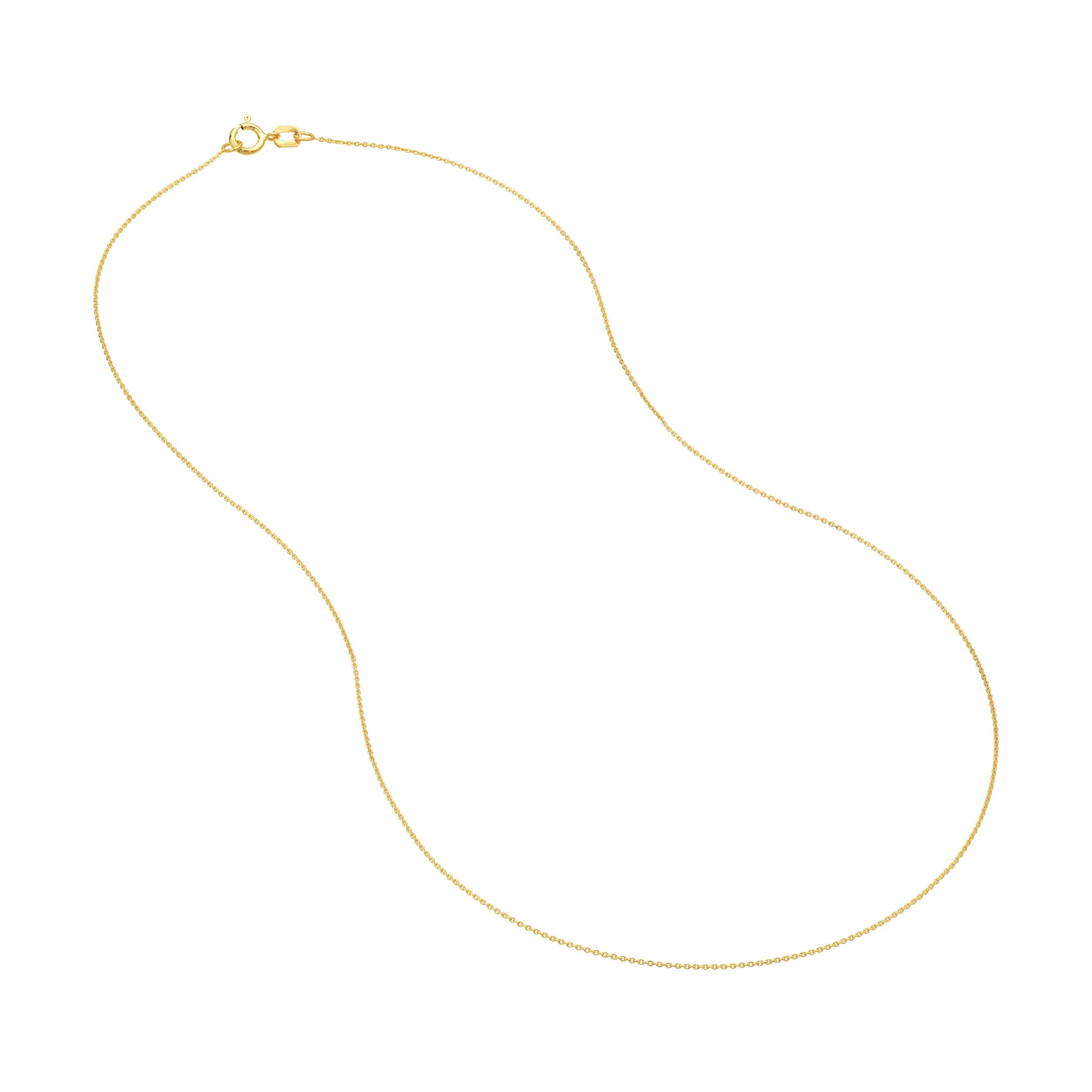 0.7mm Cable Chain with Spring Ring
