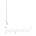 0.7mm Cable Chain with Spring Ring