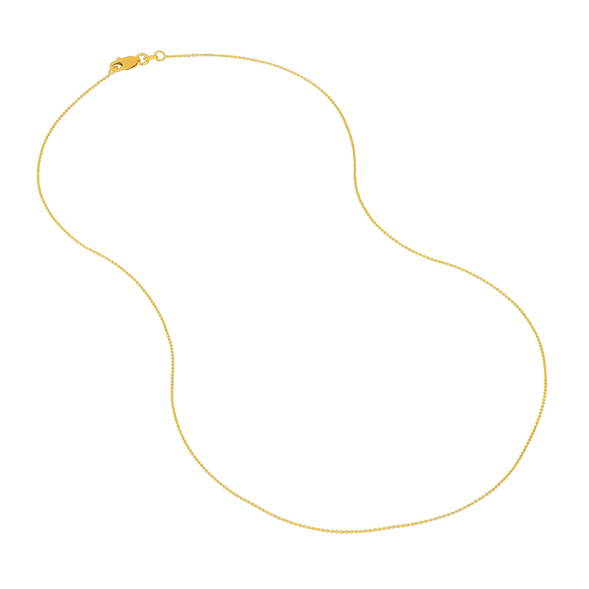 0.70mm Cable Chain with Lobster Lock