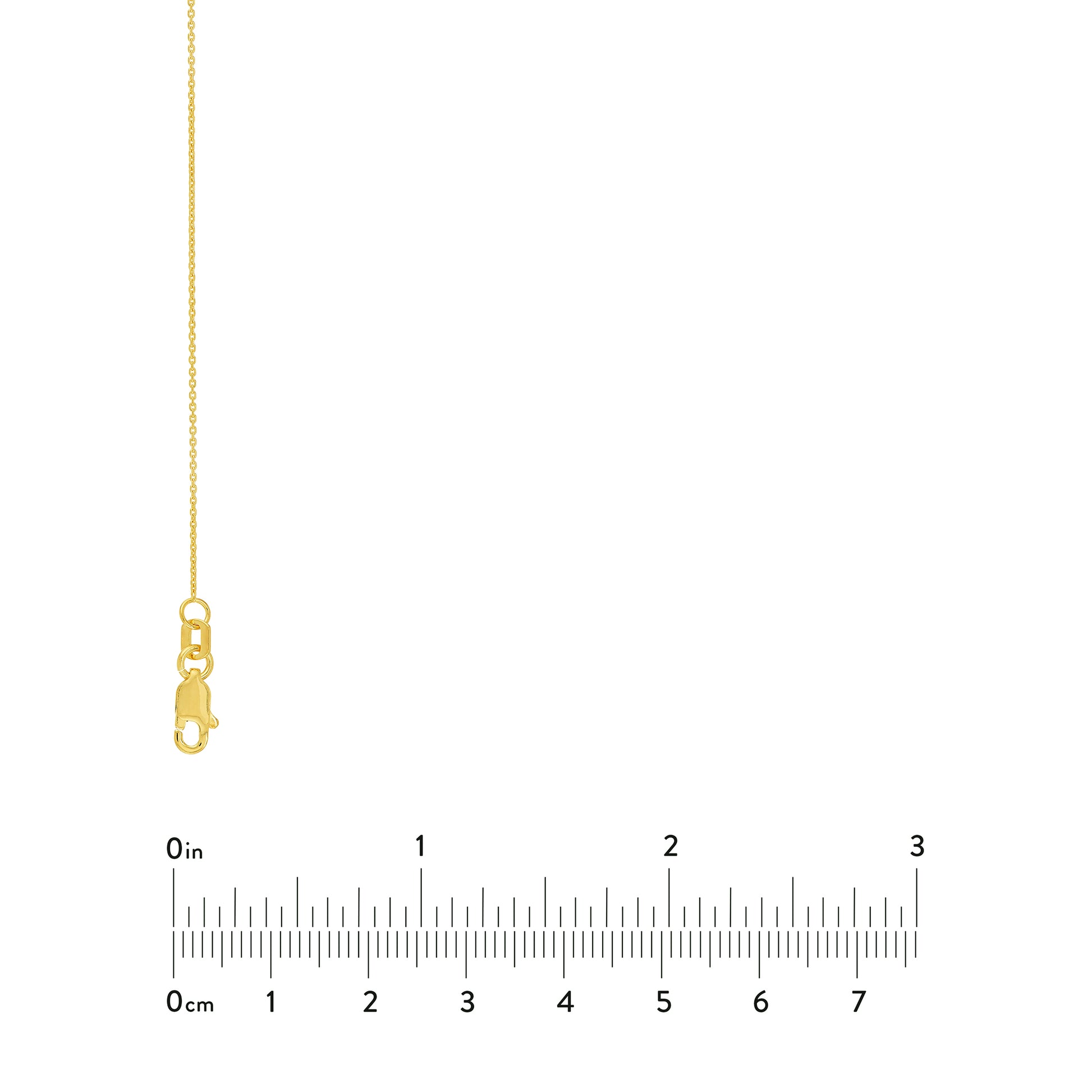 0.70mm Cable Chain with Lobster Lock
