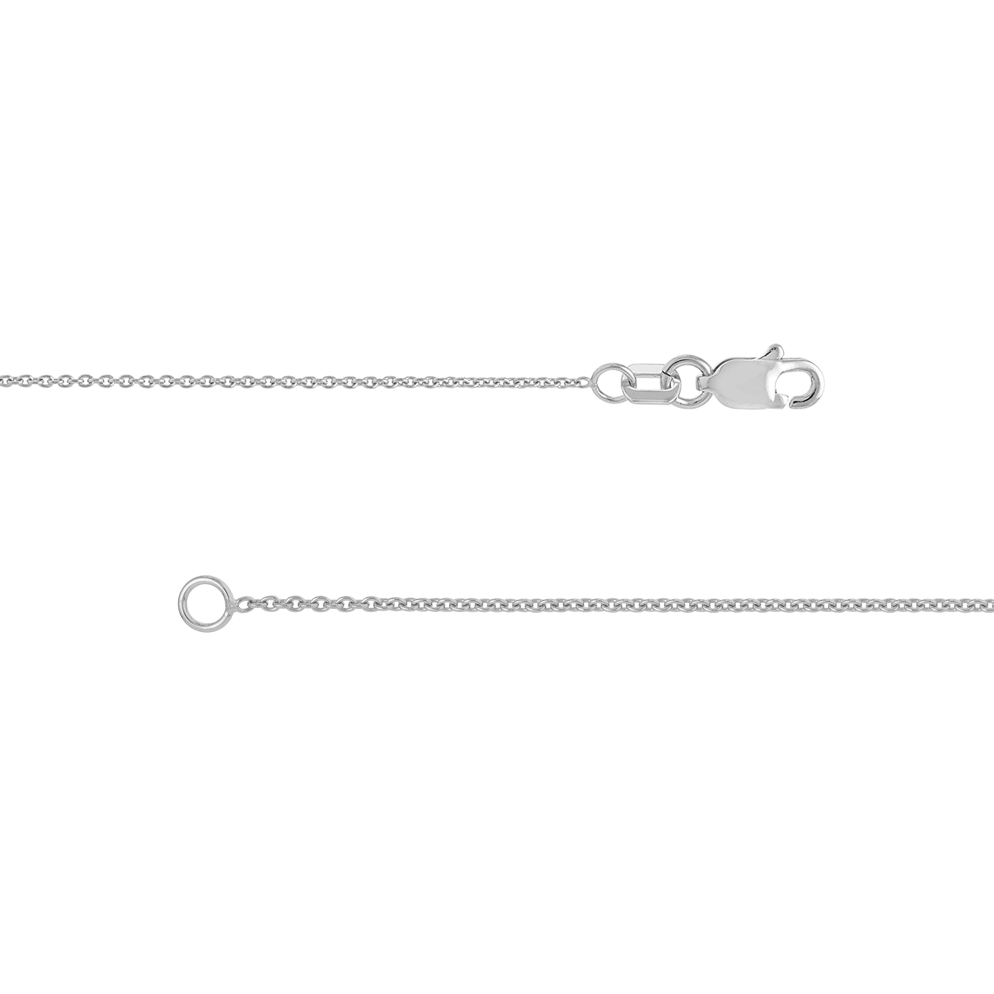 0.9mm Cable Chain with Lobster Lock