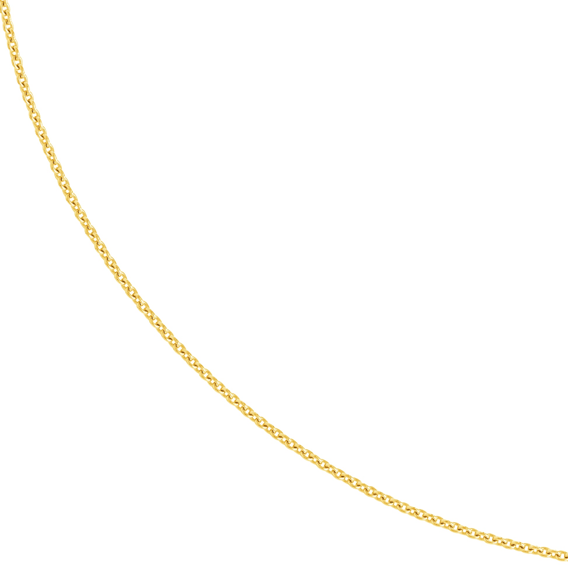 0.9mm Cable Chain with Lobster Lock