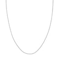 Sterling Silver 2mm Cable Chain with Lobster Lock