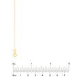 0.65mm D/C Cable Chain with Spring Ring Qtag