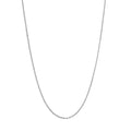 Sterling Silver 0.95mm D/C Cable Chain with Lobster Lock