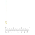1.05mm D/C Rope Chain with Lobster Lock
