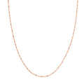 2.10mm Rose/White Dorica Chain