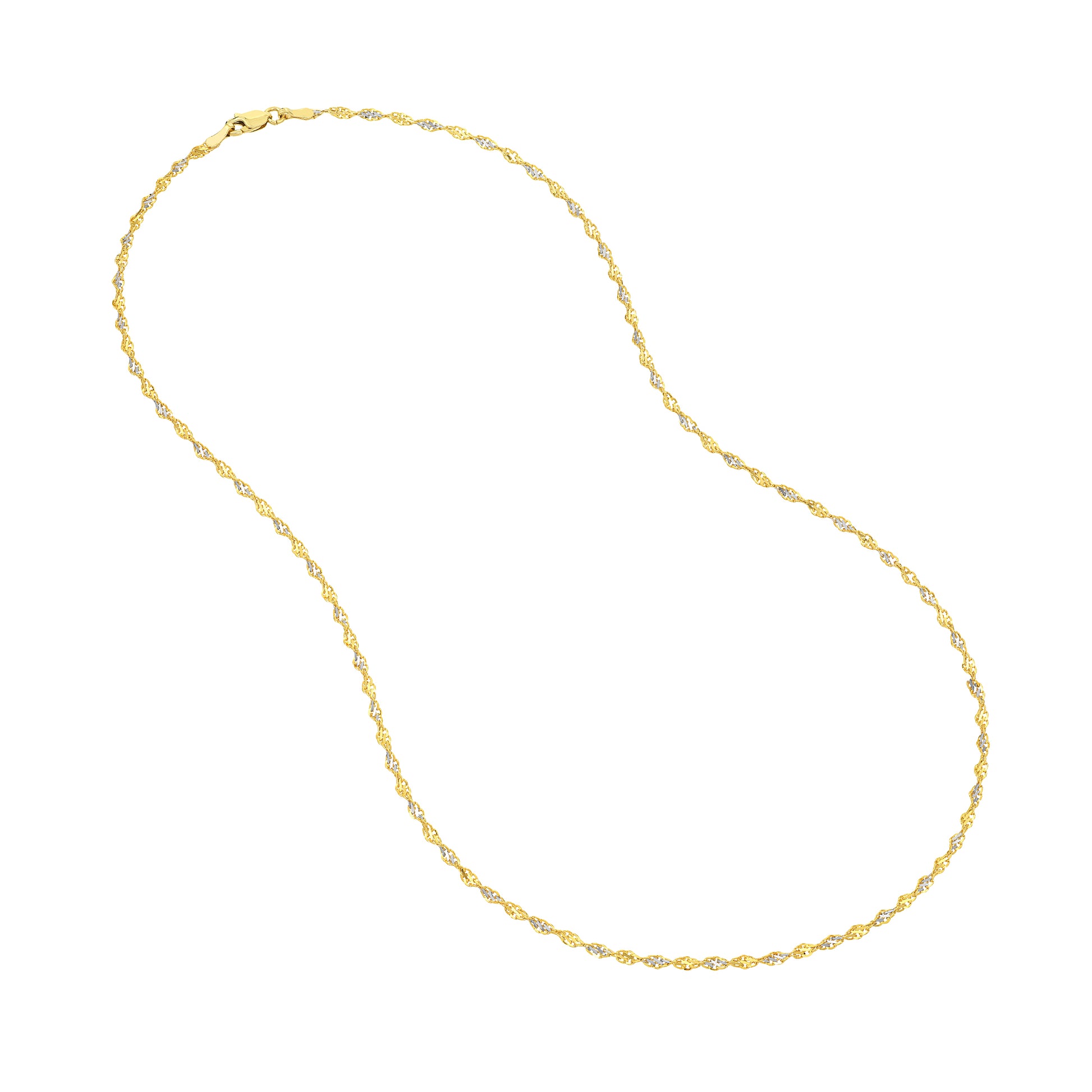 2.10mm Two Tone Dorica Chain