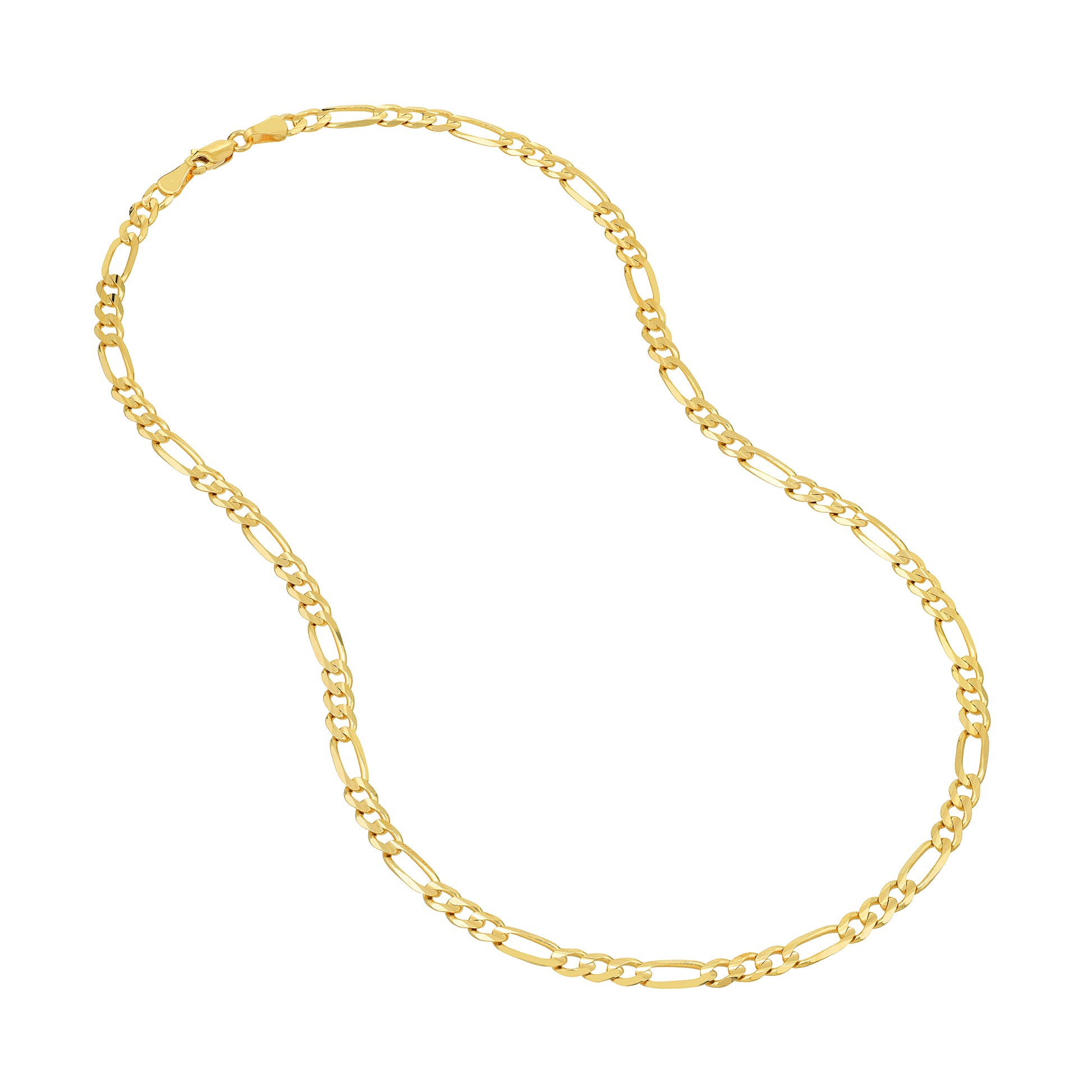 4.75mm Concave Figaro with Lobster Lock