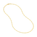 2.35mm Concave Figaro Chain