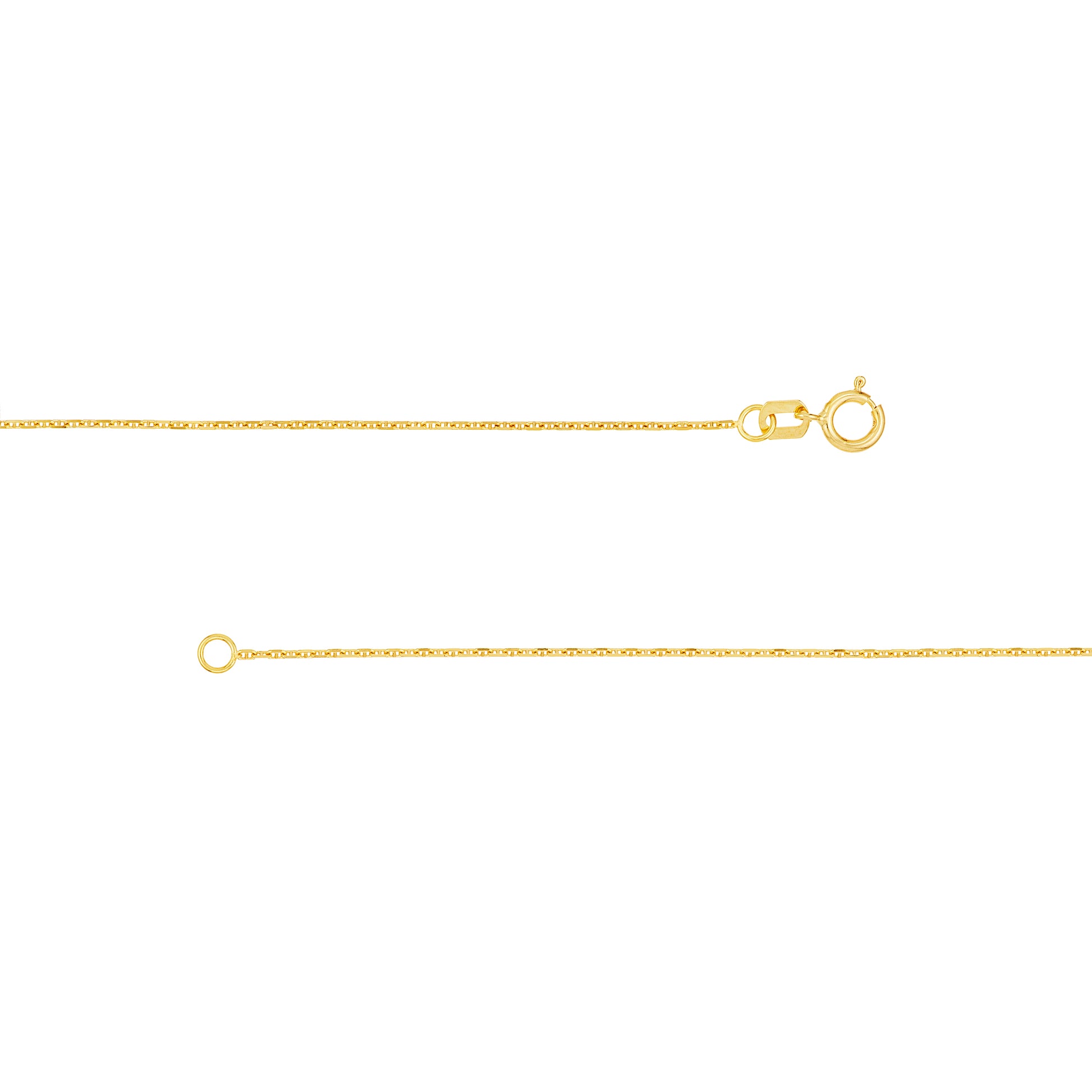 1.05mm D/C Anchor Chain with Spring Ring Qtag