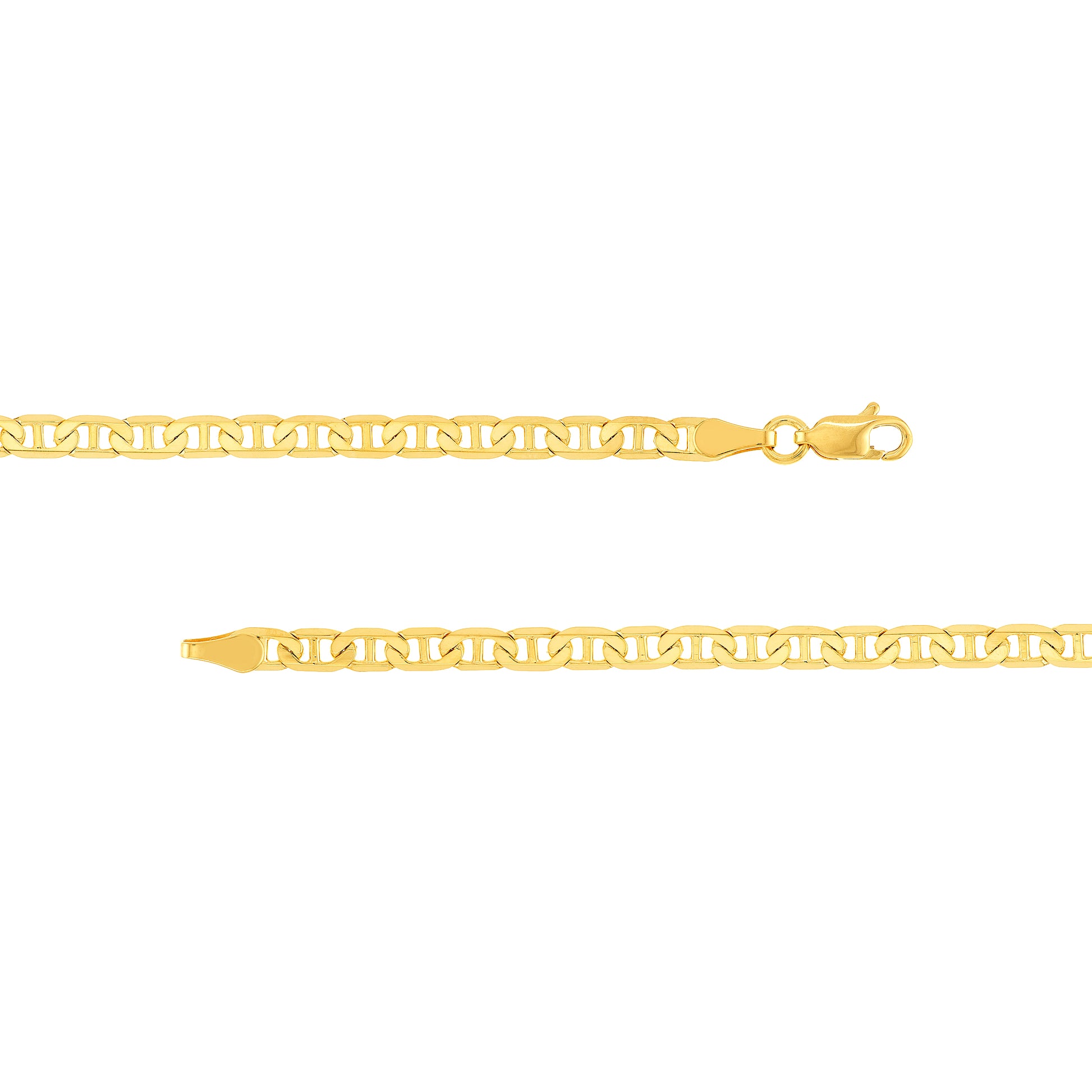 3.70mm Mariner Chain with Lobster Lock
