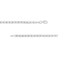 3.00mm Mariner Chain with Lobster Lock