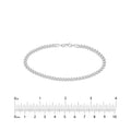4.20mm Curb 120 with Lobster Lock Bracelet