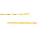 2.7mm Curb Chain with Lobster Lock