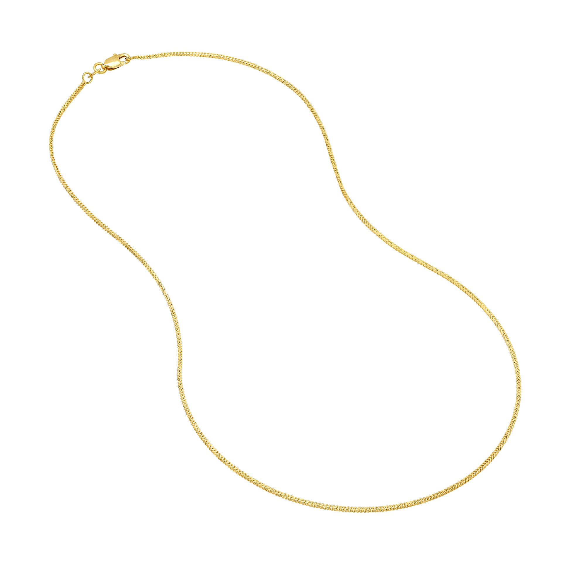 1.2mm Franco Chain with Lobster Lock