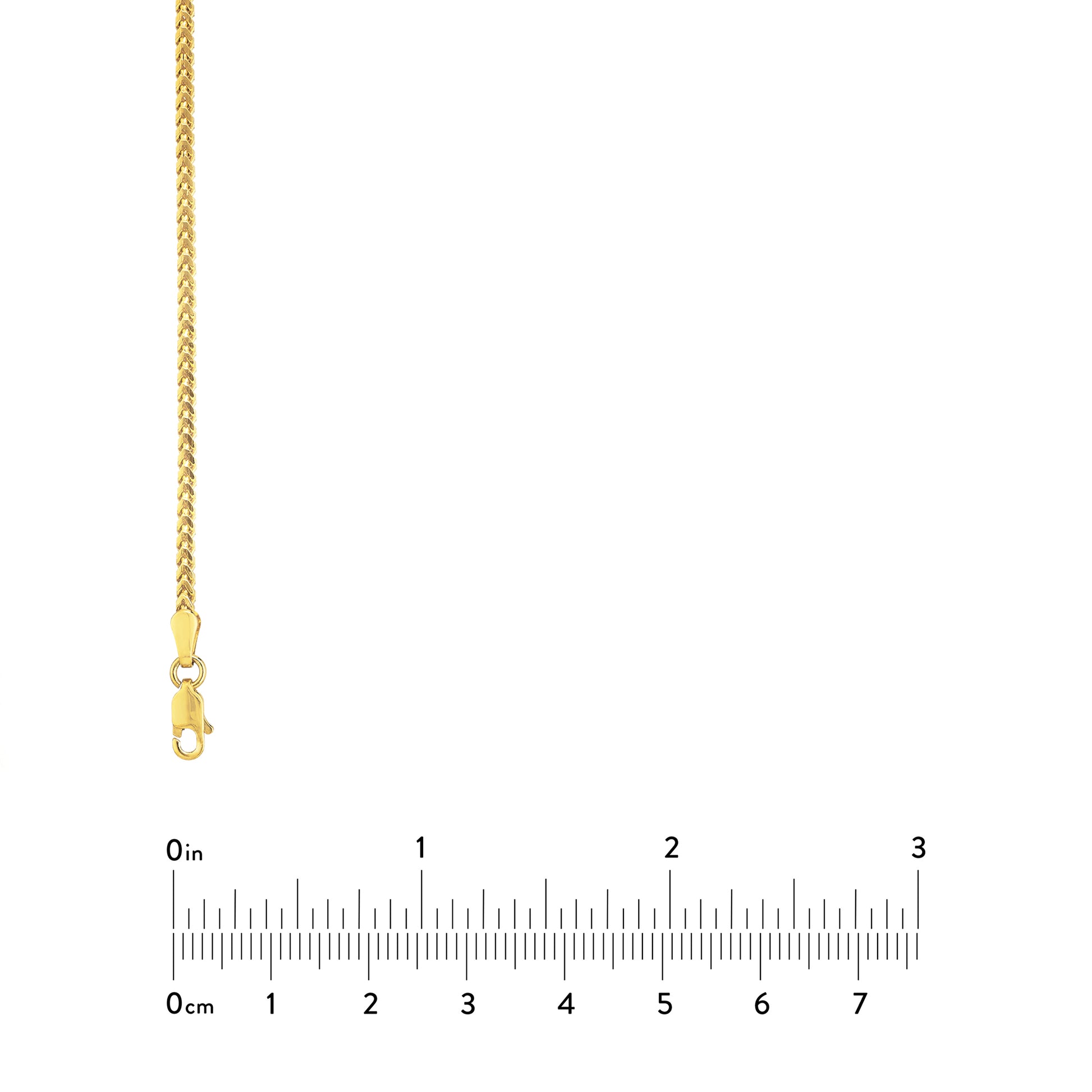 1.90mm Franco Chain with Lobster Lock