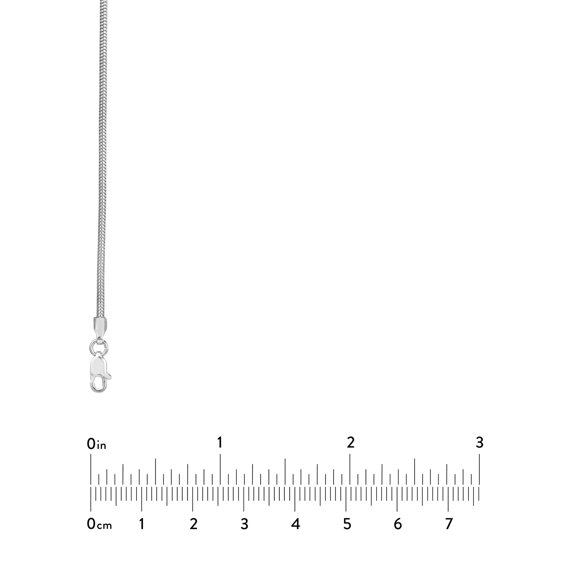 1.6mm Snake Chain with Lobster Lock