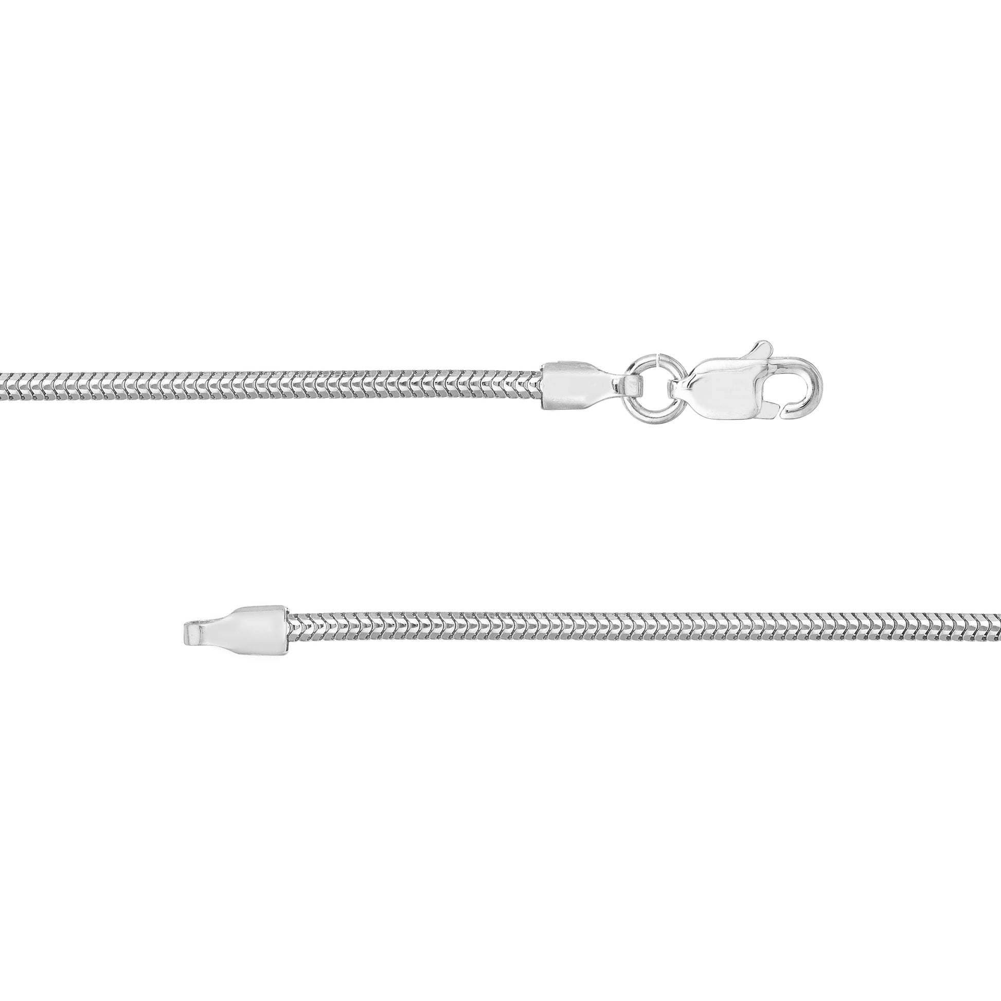 1.6mm Snake Chain with Lobster Lock