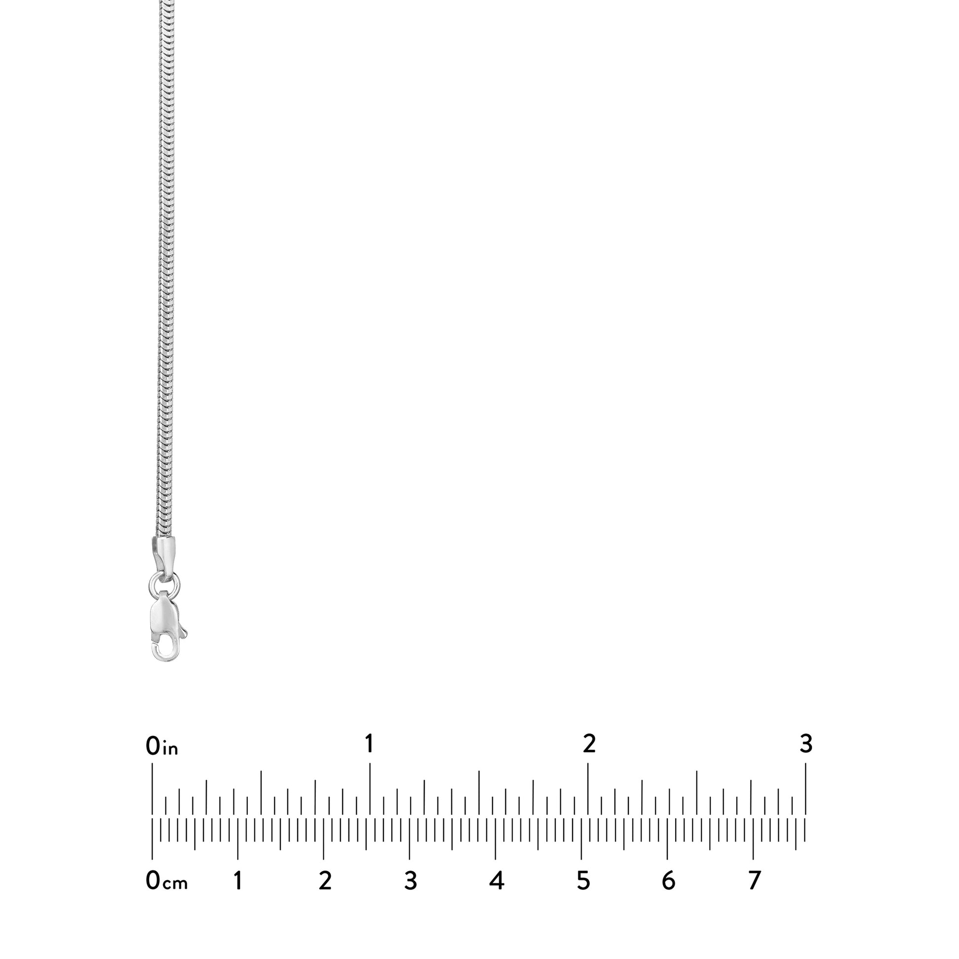 1.9mm Snake Chain with Lobster Lock