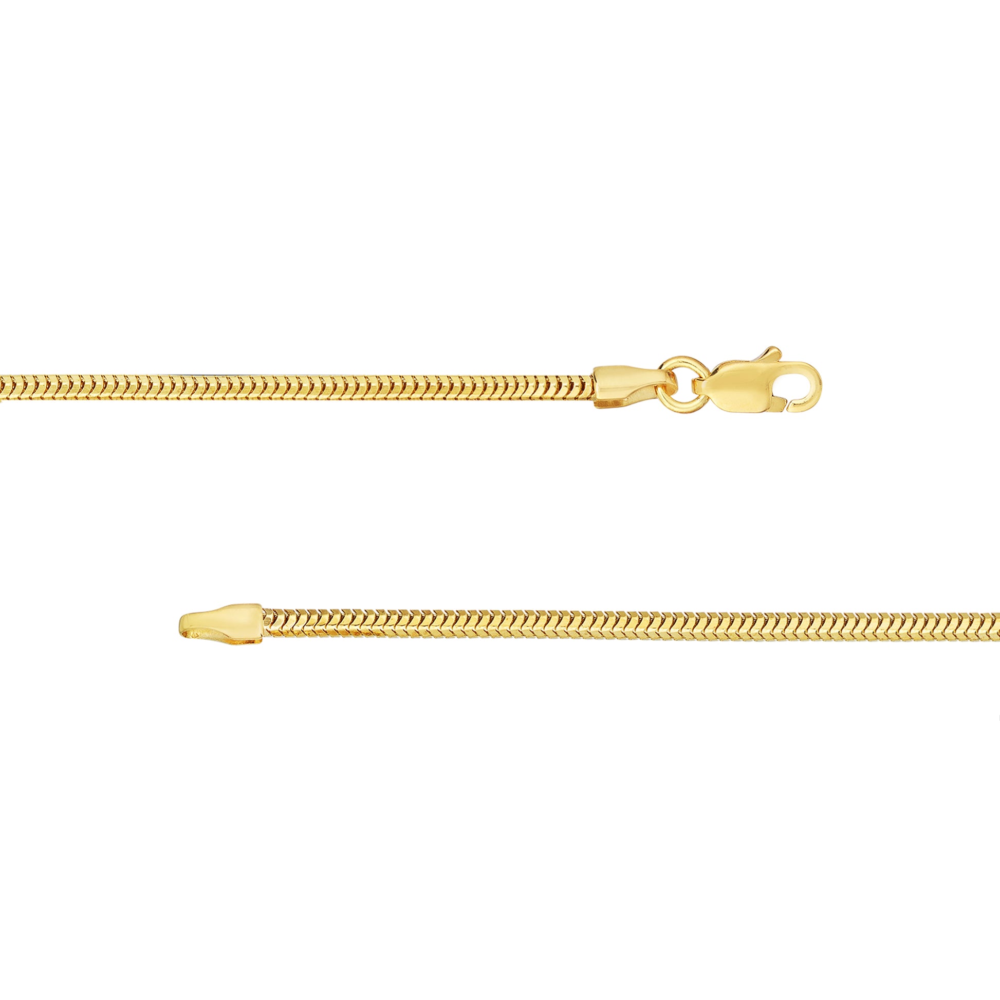1.9mm Snake Chain with Lobster Lock