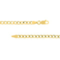 3.90mm Light Open Curb Chain with Lobster Lock