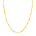 4.6mm Light Open Curb Chain with Lobster Lock