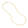 2.7mm Light Open Curb Chain with Lobster Lock