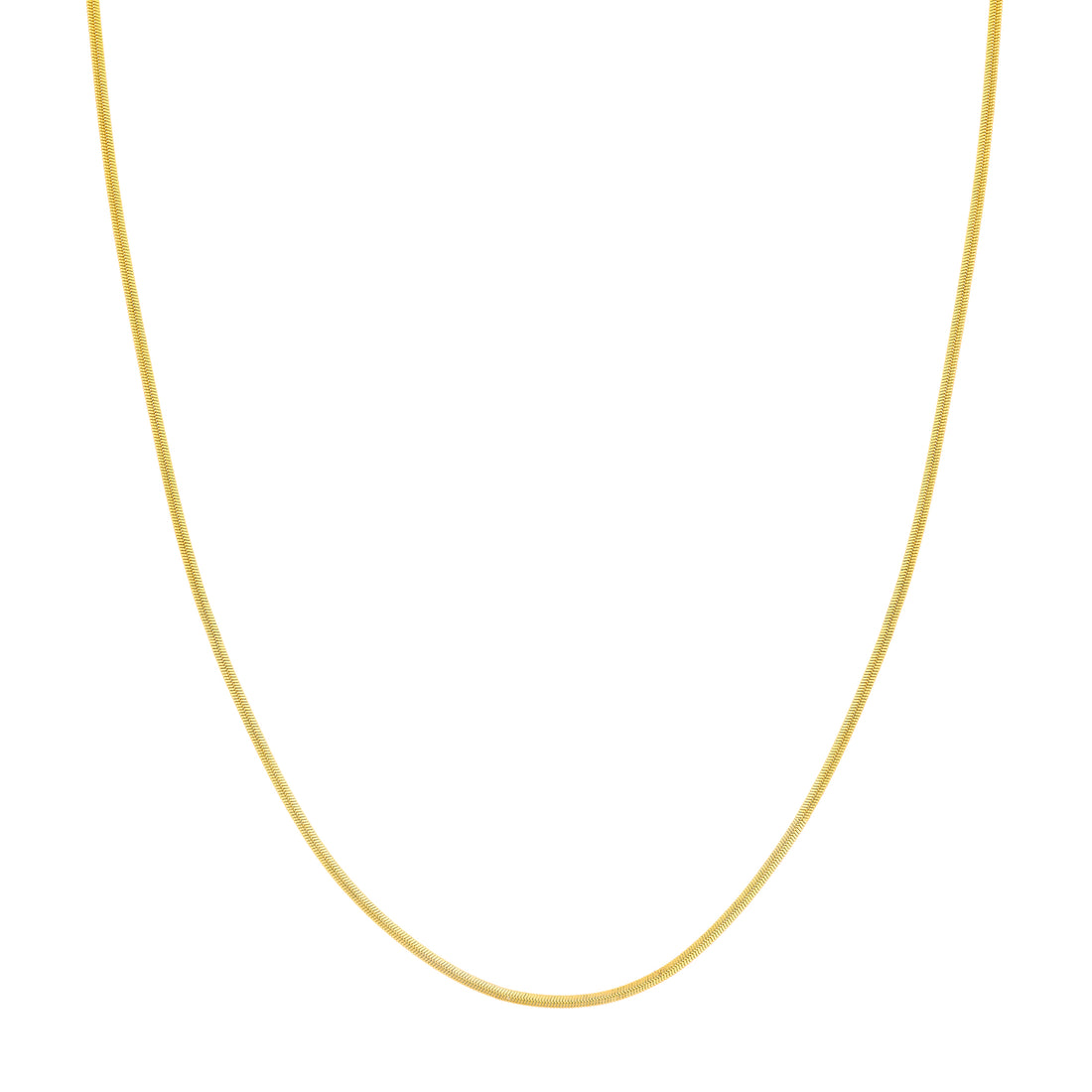 1.70mm Oval Snake Chain