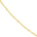 2.0mm D/C Saturn Curb Chain with Lobster Lock