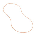 1.25mm Wheat Chain with Lobster Lock