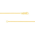 1.25mm Wheat Chain with Lobster Lock