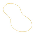 1.25mm Wheat Chain with Lobster Lock