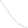 0.85mm D/C Round Wheat Chain with Lobster Lock