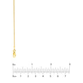 0.85mm D/C Round Wheat Chain with Lobster Lock