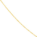 1mm Singapore Chain with Spring Ring