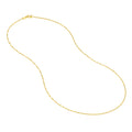 1mm Singapore Chain with Spring Ring