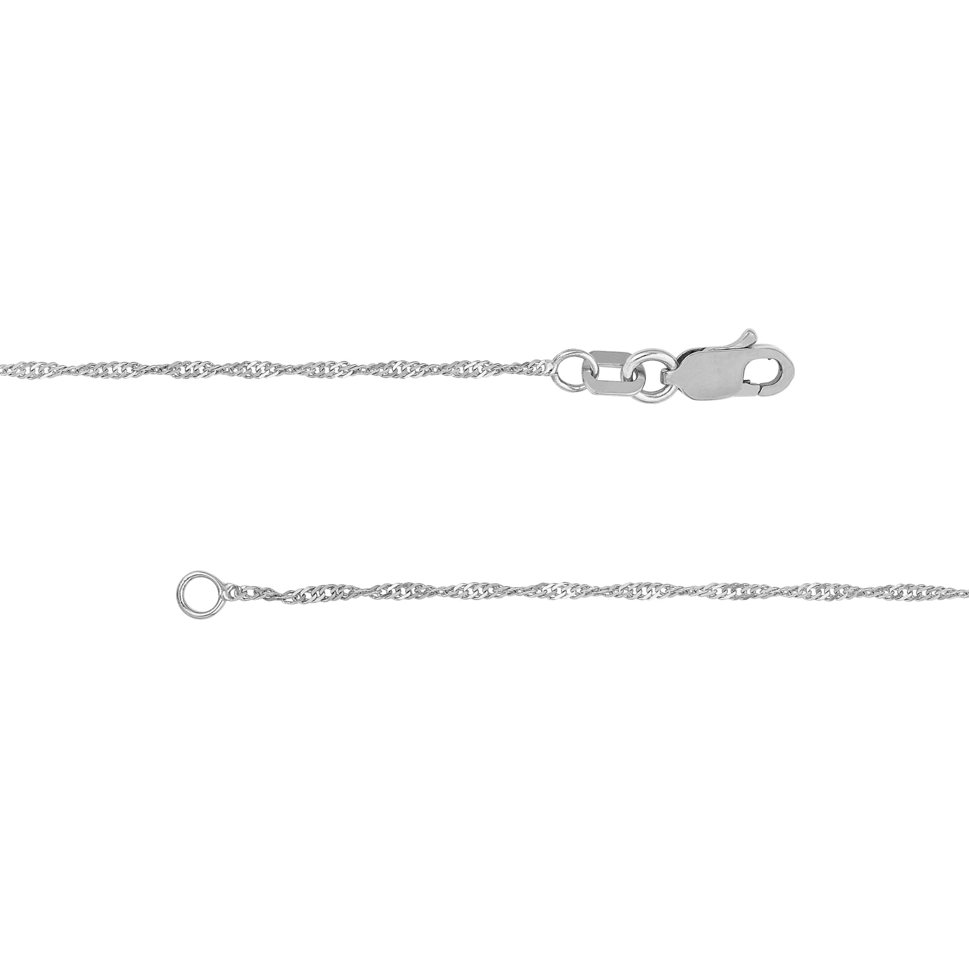 1.15mm Singapore Chain with Lobster Lock