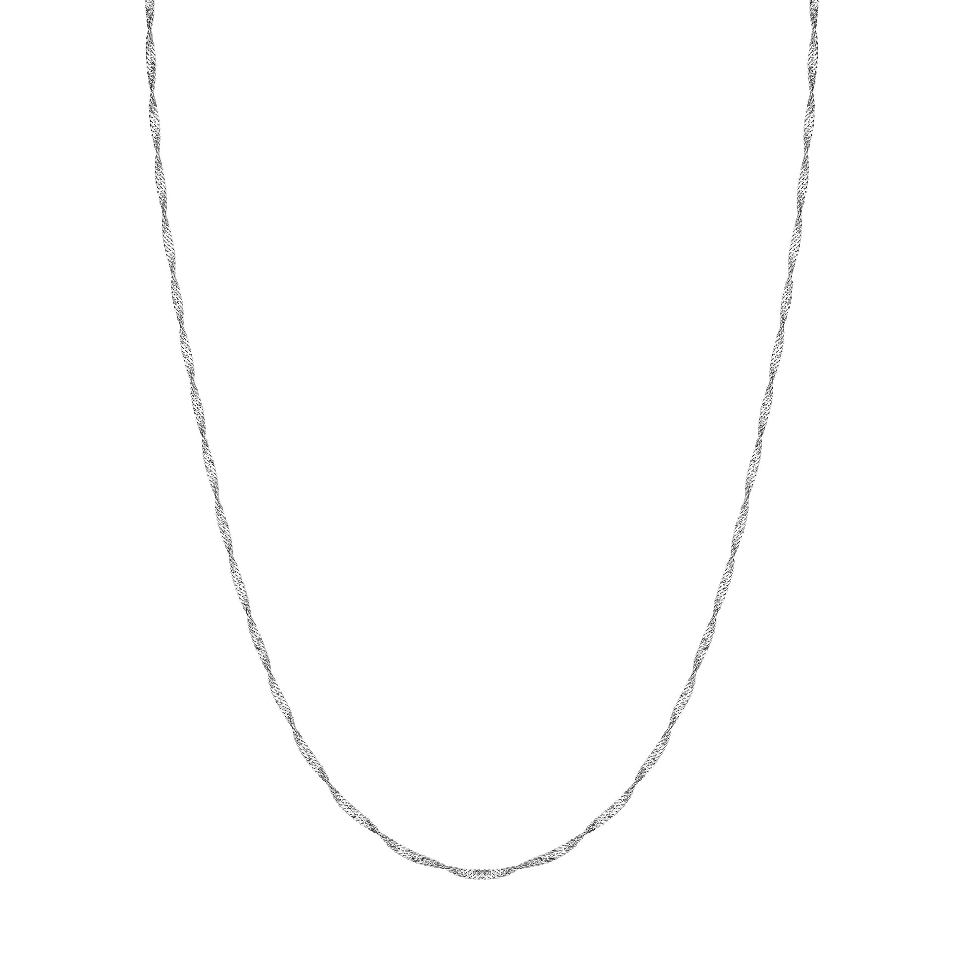 1.7mm Singapore Chain with Lobster Lock