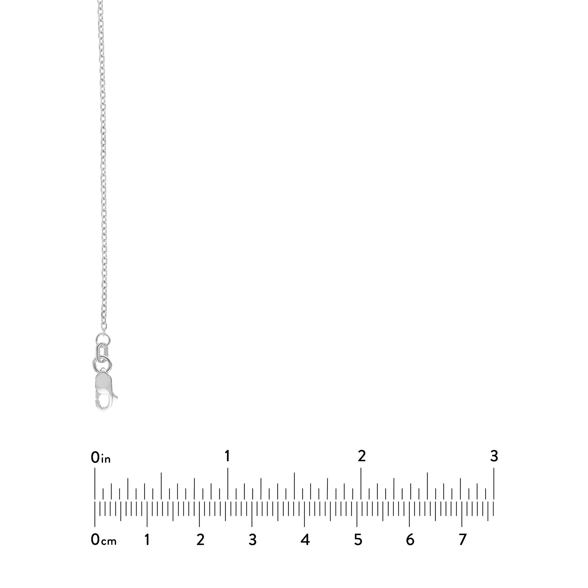 1.25mm D/C Cable Chain with Lobster Lock