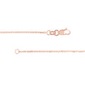 1.25mm D/C Cable Chain with Lobster Lock