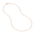 1.25mm D/C Cable Chain with Lobster Lock