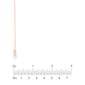 1.25mm D/C Cable Chain with Lobster Lock