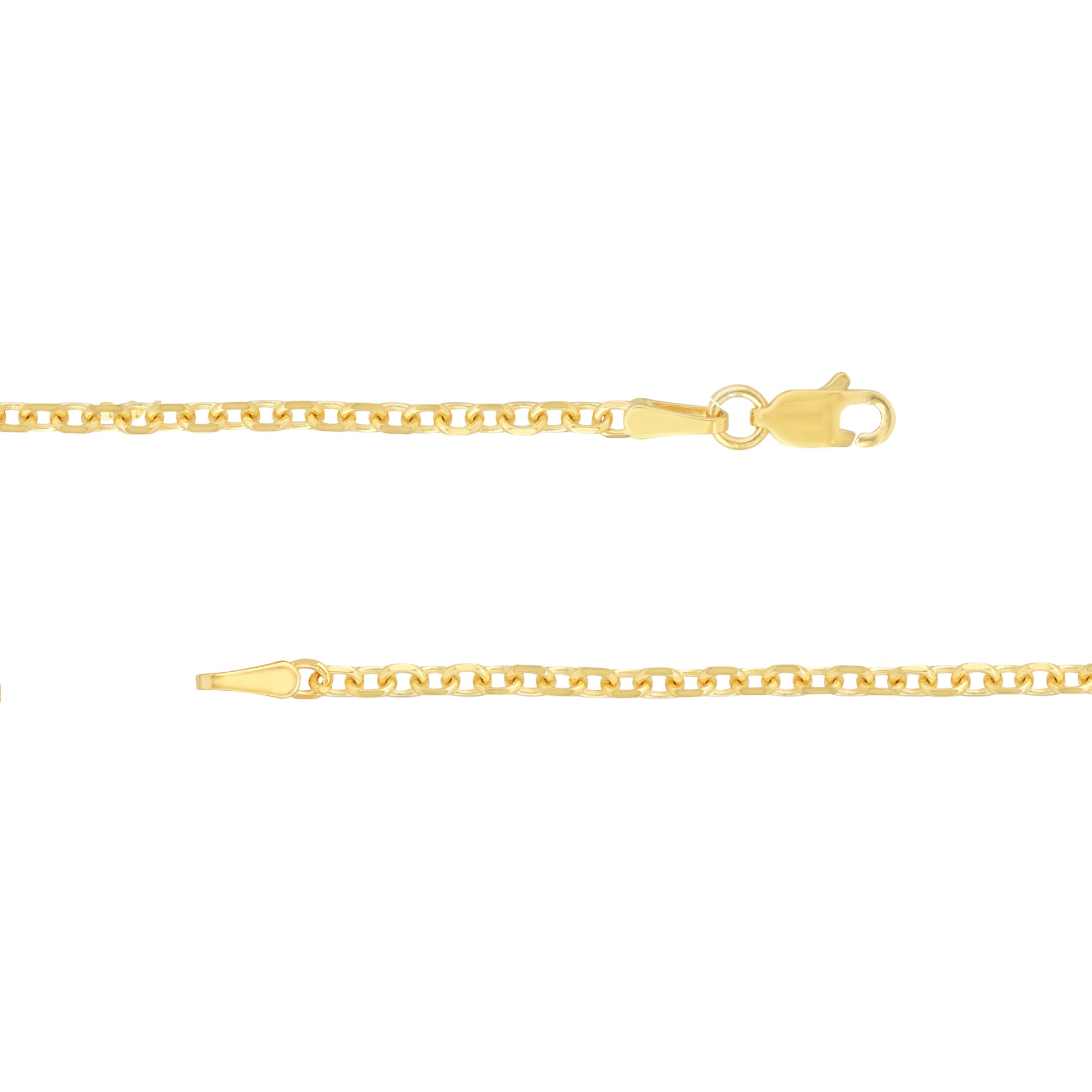 2.3mm D/C Cable Chain with Lobster Lock