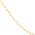 4mm Paper Clip Chain with Lobster Lock