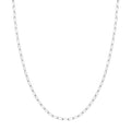4mm Paper Clip Chain with Lobster Lock
